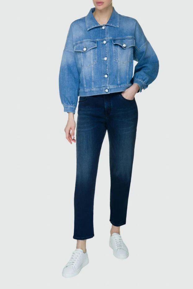 Jacob Cohen woman blue jeans for women 158348 - photo 2