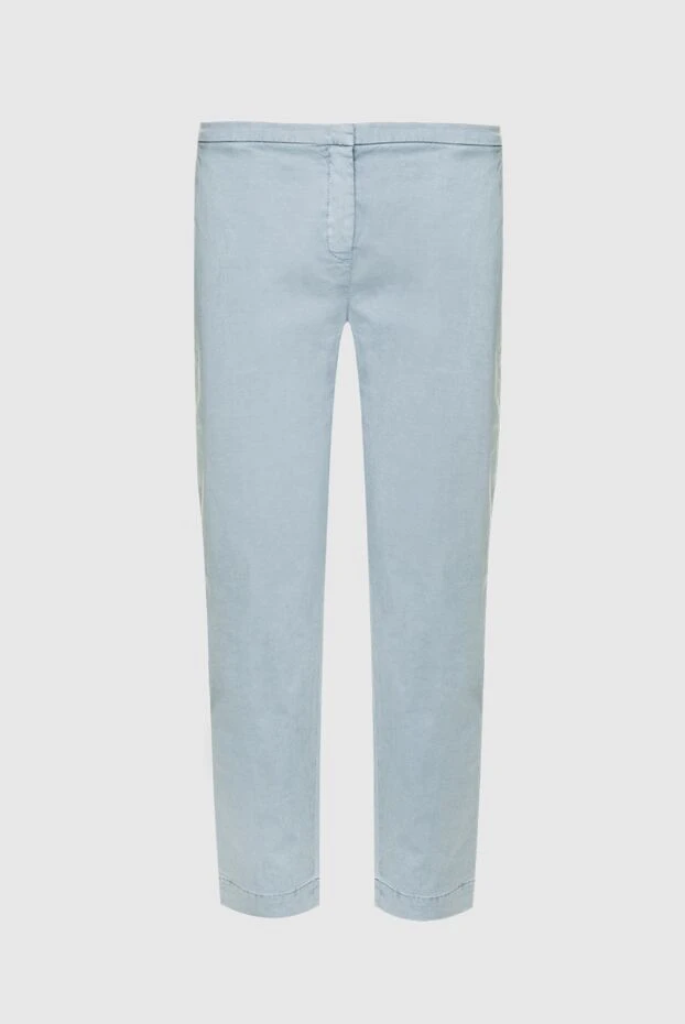 Jacob Cohen женские джинсы из хлопка голубые женские купить с ценами и фото 158358 - фото 1