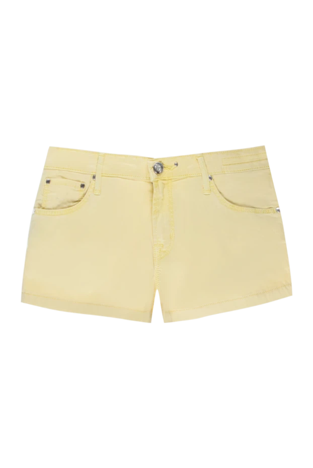 Jacob Cohen woman yellow shorts for women buy with prices and photos 158368 - photo 1