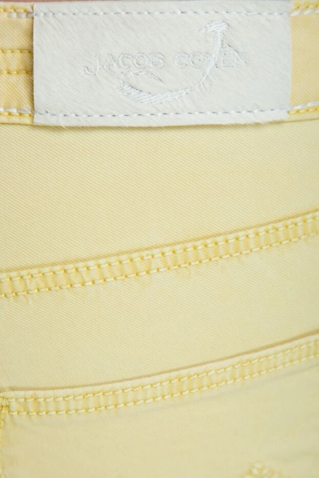 Jacob Cohen женские шорты желтые женские купить с ценами и фото 158368 - фото 2