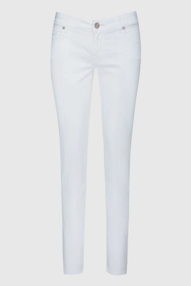 Jacob Cohen woman white cotton jeans for women buy with prices and photos 158397 - photo 1