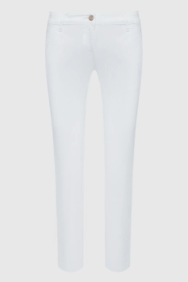 Jacob Cohen woman white cotton jeans for women 158398 - photo 1