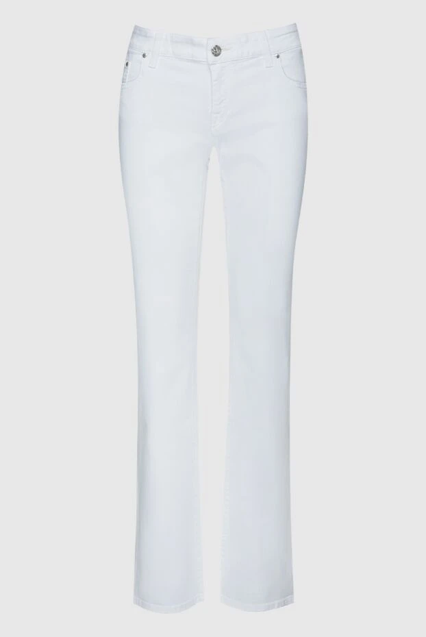 Jacob Cohen женские джинсы белые женские купить с ценами и фото 158399 - фото 1