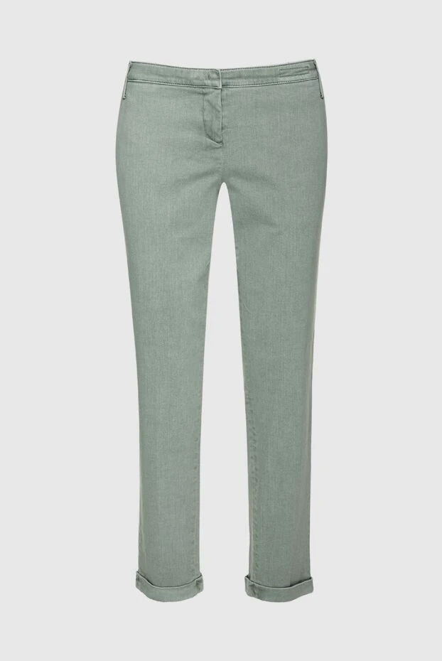 Jacob Cohen женские джинсы зеленые женские купить с ценами и фото 158401 - фото 1