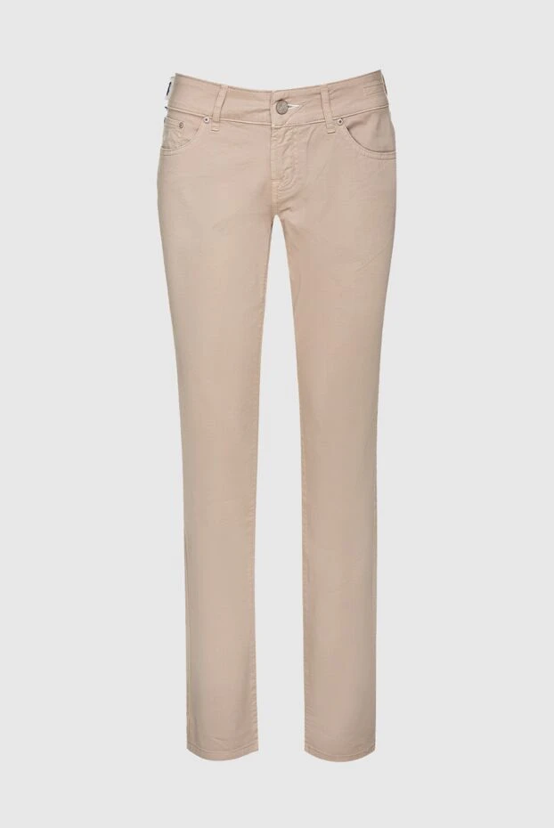 Jacob Cohen woman beige cotton jeans for women 158410 - photo 1