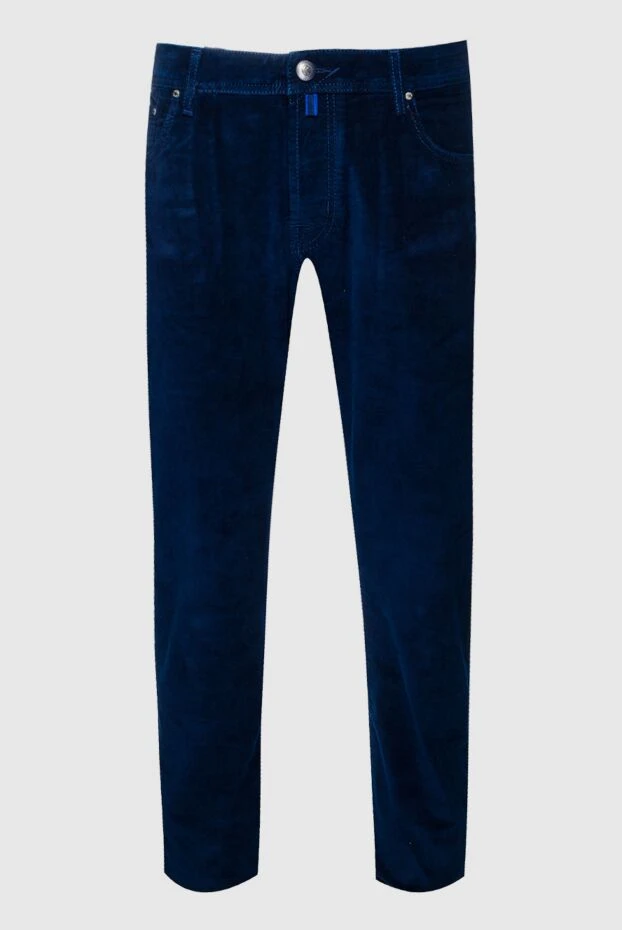 Jacob Cohen мужские джинсы из хлопка синие мужские купить с ценами и фото 158422 - фото 1