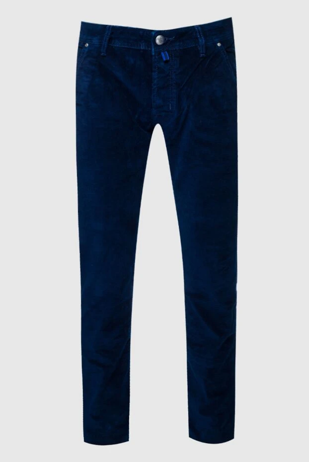 Jacob Cohen мужские джинсы из хлопка синие мужские купить с ценами и фото 158424 - фото 1