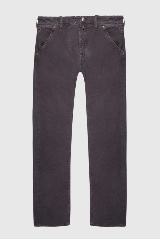 Jacob Cohen мужские джинсы из хлопка фиолетовые мужские купить с ценами и фото 158437 - фото 1