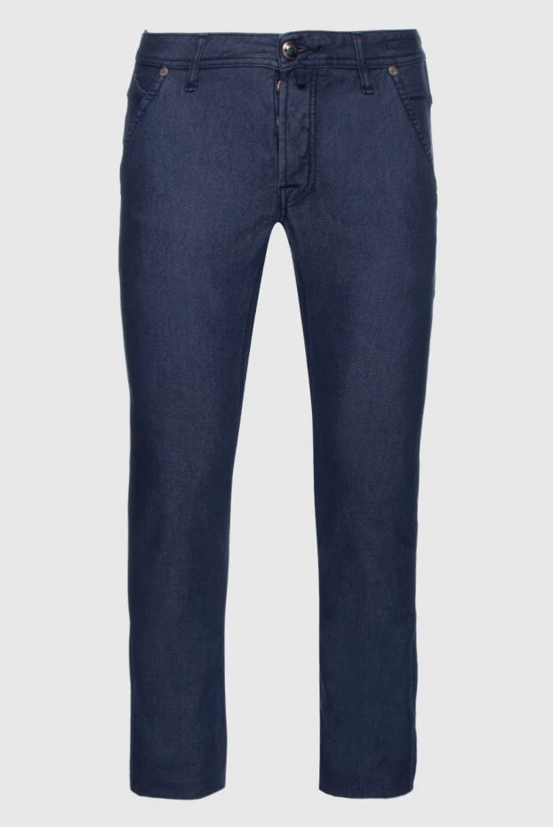 Jacob Cohen man cotton and polyester jeans blue for men buy with prices and photos 158444 - photo 1