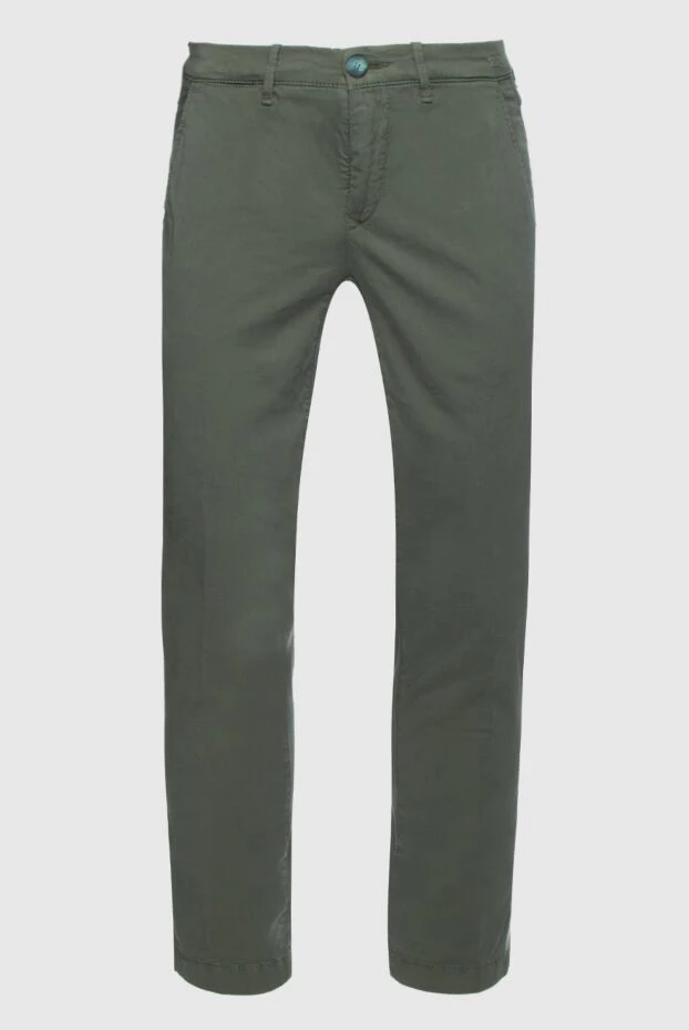 Jacob Cohen мужские джинсы из хлопка зеленые мужские купить с ценами и фото 158449 - фото 1