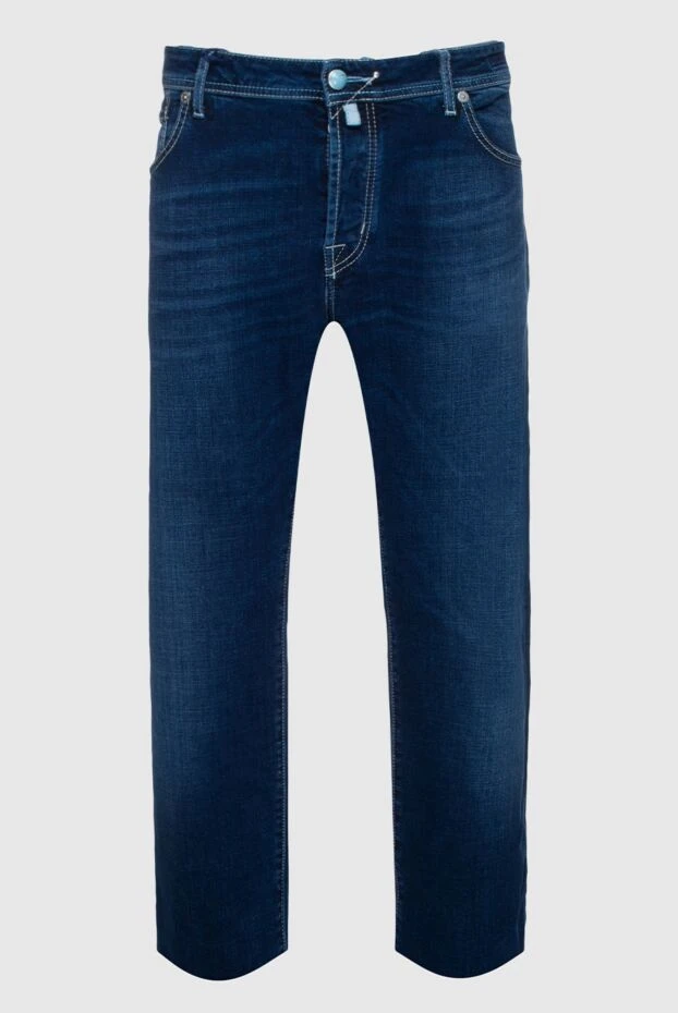 Jacob Cohen man blue cotton jeans for men buy with prices and photos 158465 - photo 1