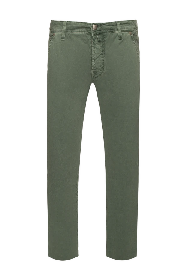 Jacob Cohen green cotton jeans for men 158477 - photo 1