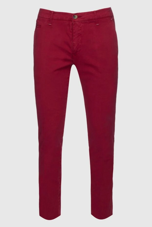 Jacob Cohen man red cotton jeans for men 158480 - photo 1