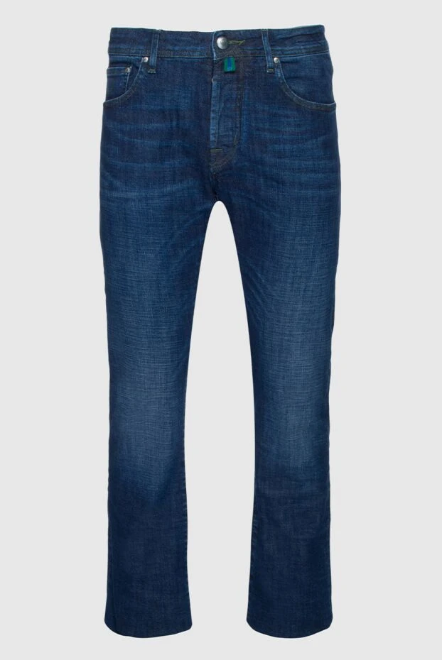 Jacob Cohen man blue cotton jeans for men buy with prices and photos 158481 - photo 1