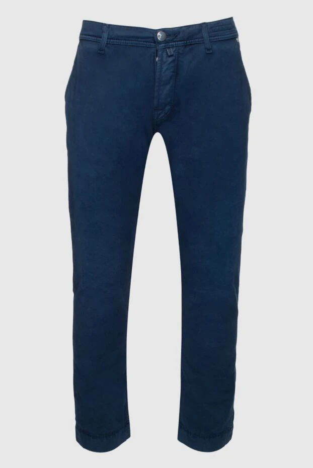 Jacob Cohen мужские джинсы из хлопка синие мужские купить с ценами и фото 158484 - фото 1