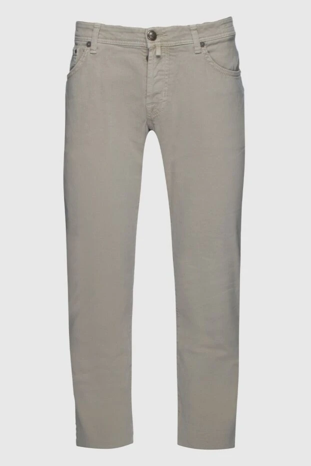 Jacob Cohen gray cotton jeans for men 158490 - photo 1