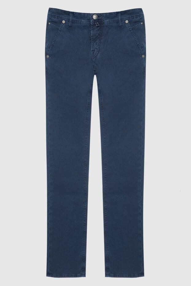 Jacob Cohen man blue cotton jeans for men buy with prices and photos 158504 - photo 1