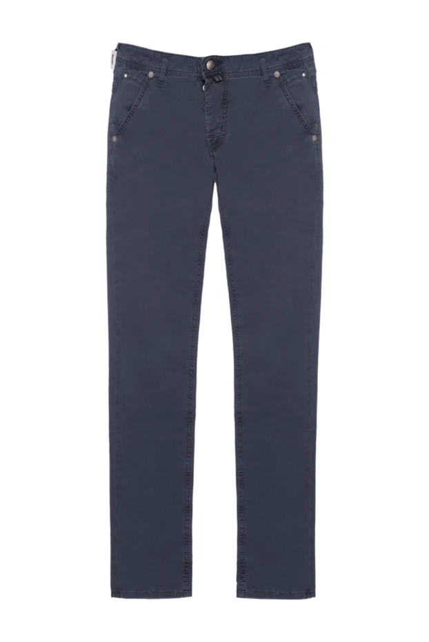 Jacob Cohen man blue cotton jeans for men buy with prices and photos 158505 - photo 1