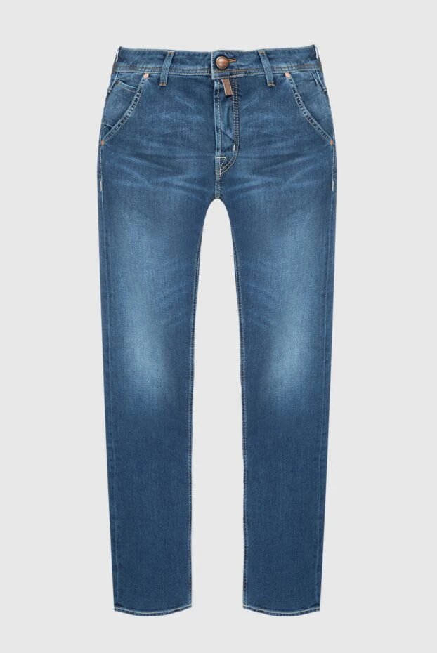 Jacob Cohen man blue cotton jeans for men buy with prices and photos 158509 - photo 1