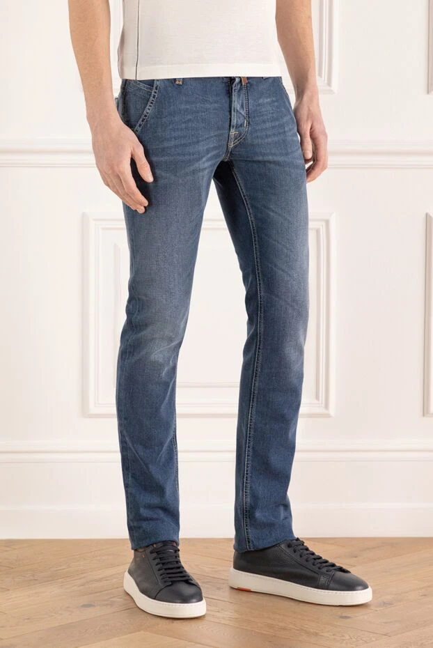 Jacob Cohen man blue jeans for men 164585 - photo 3