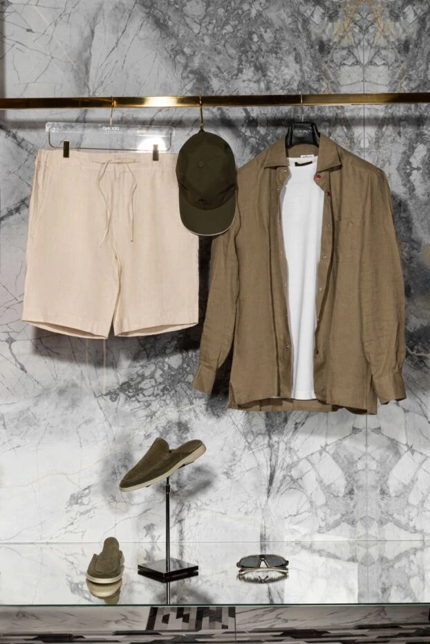 Loro Piana белая футболка мужская с коротким рукавом и облегающим силуэтом 158550 - фото 3