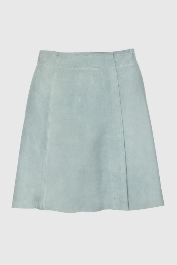 Fleur de Paris woman green suede skirt for women buy with prices and photos 158566 - photo 1