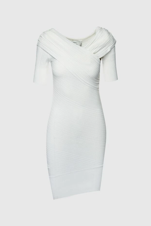 Herve Leger woman white viscose and polyester dress for women 158582 - photo 1