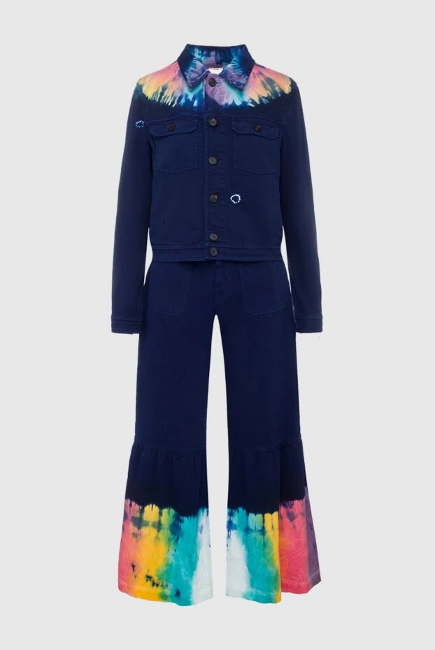 Dior woman blue women's trouser suit made of cotton and elastane buy with prices and photos 158630 - photo 1