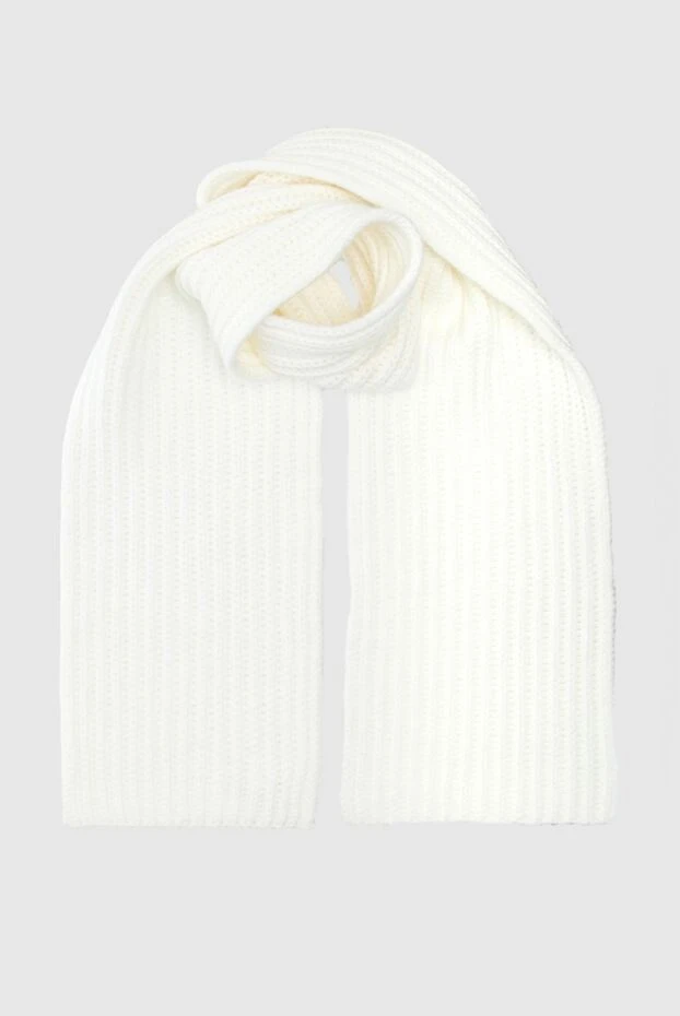 Loro Piana женские шарф из кашемира белый купить с ценами и фото 158635 - фото 1