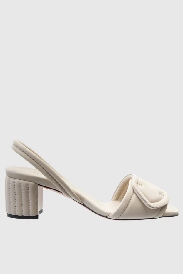 Santoni woman white leather sandals for women buy with prices and photos 158675 - photo 1