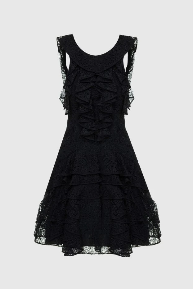 Ermanno Scervino женские платье из шелка и полиамида чорное женское купить с ценами и фото 158713 - фото 1