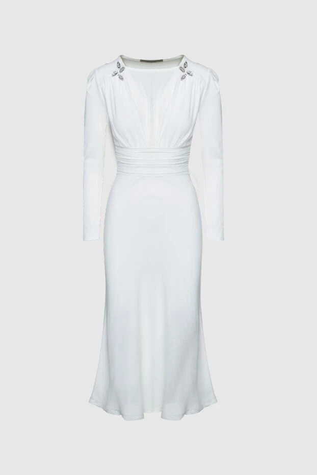Ermanno Scervino woman white acetate and viscose dress for women buy with prices and photos 158715 - photo 1