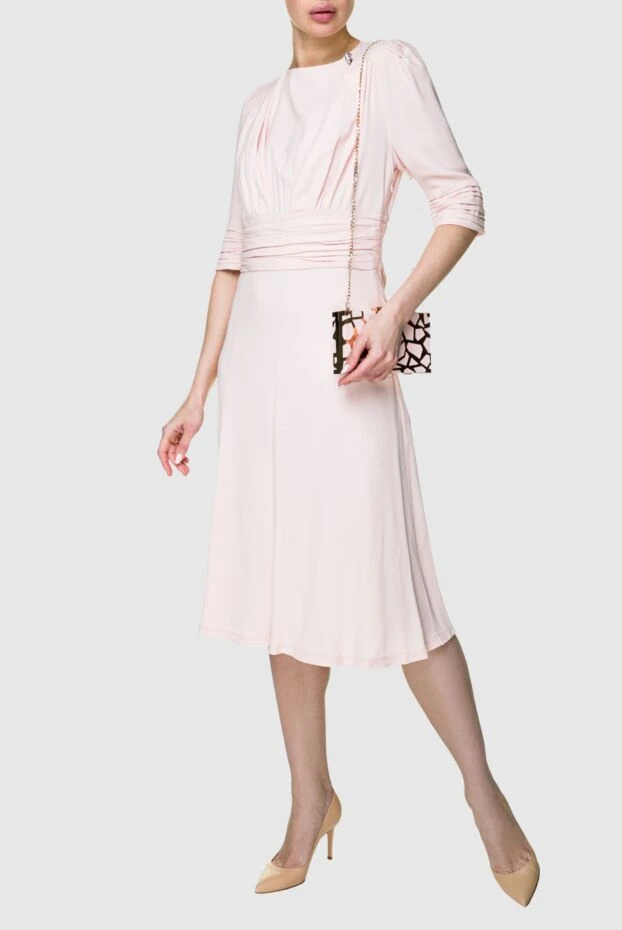 Ermanno Scervino woman pink acetate and viscose dress for women buy with prices and photos 158716 - photo 2