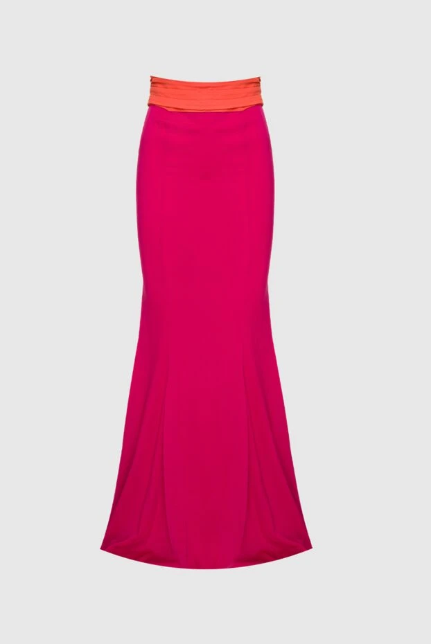 Ermanno Scervino женские юбка из шелка розовая женская купить с ценами и фото 158725 - фото 1
