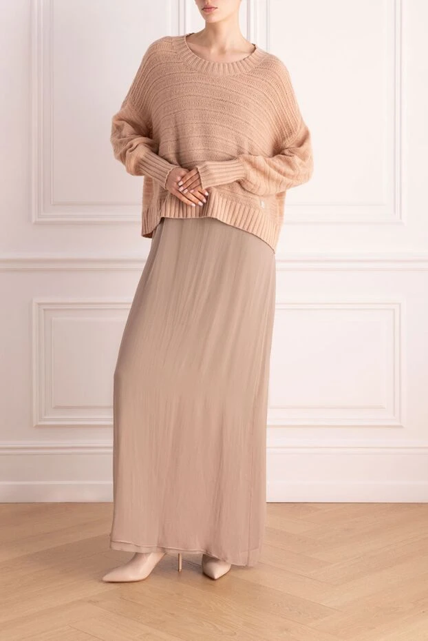 Max&Moi woman beige cashmere jumper for women buy with prices and photos 158853 - photo 2