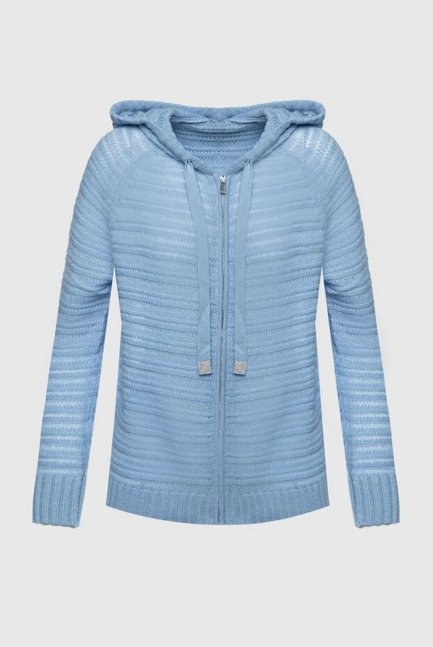 Max&Moi woman blue cashmere cardigan for women buy with prices and photos 158856 - photo 1