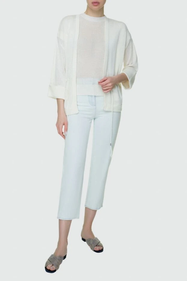Max&Moi woman white cardigan for women buy with prices and photos 158857 - photo 2