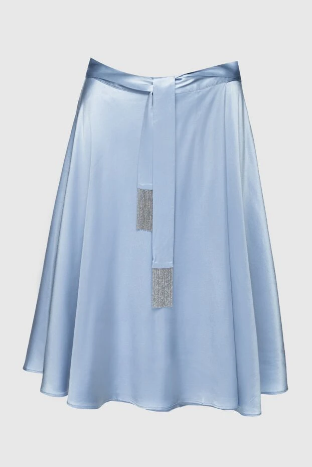 Max&Moi woman blue silk skirt for women buy with prices and photos 158861 - photo 1