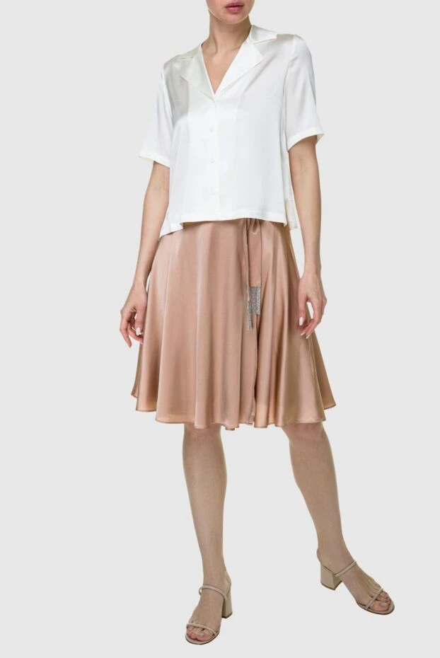 Max&Moi жіночі блуза з шовку біла жіноча купити фото з цінами 158863 - фото 2