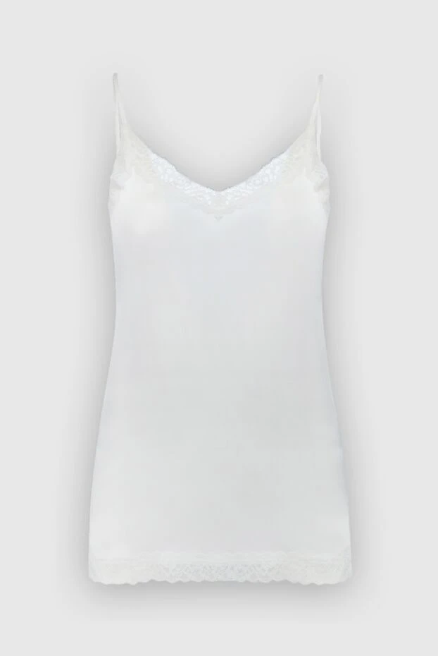 Max&Moi жіночі топ з шовку та еластану білий жіночий купити фото з цінами 158872 - фото 1