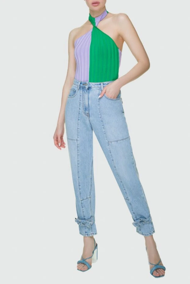 MSGM woman green bodysuit for women buy with prices and photos 158892 - photo 2