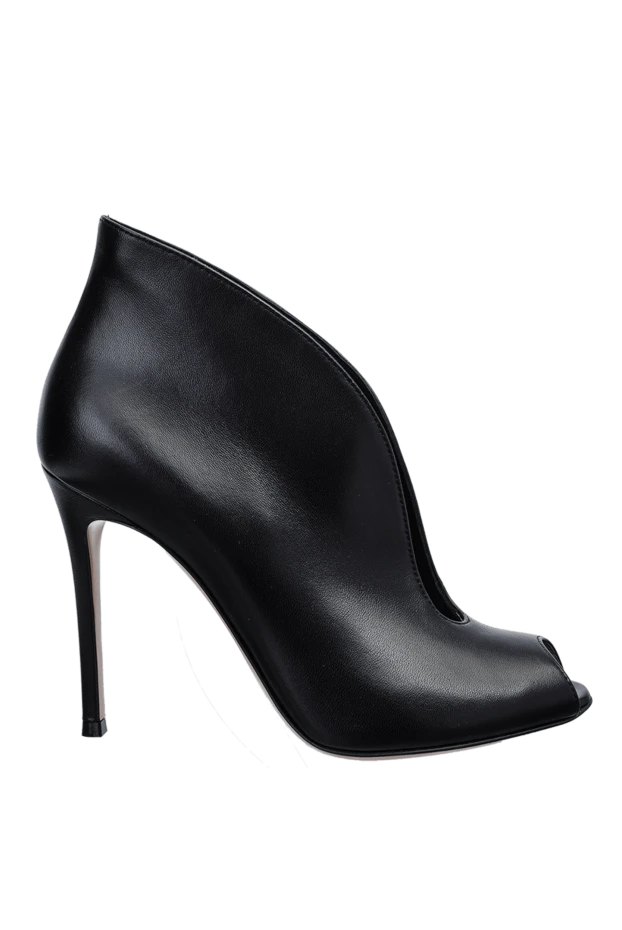 Gianvito Rossi woman black leather ankle boots for women buy with prices and photos 158917 - photo 1