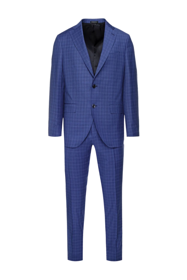 Sartoria Latorre men's suit made of wool blue 158924 - photo 1