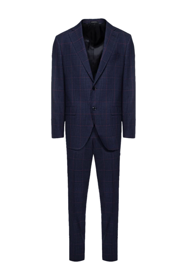 Sartoria Latorre men's suit made of wool blue 158926 - photo 1