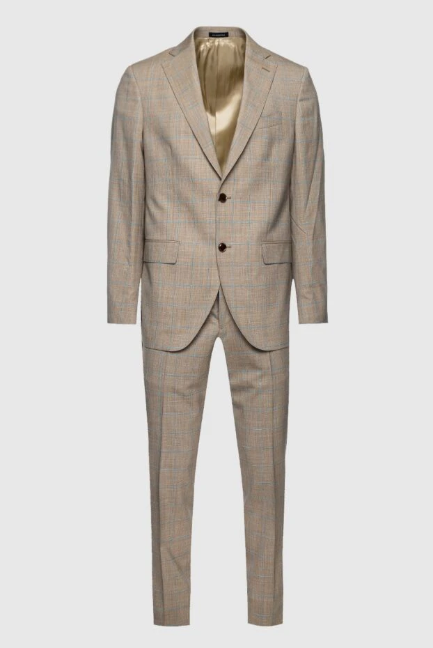 Sartoria Latorre man beige men's wool suit 158934 - photo 1