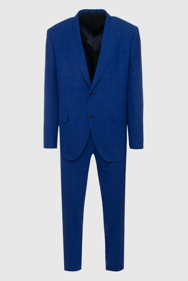 Sartoria Latorre man men's suit made of wool, blue buy with prices and photos 158935 - photo 1