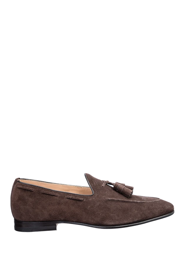 Pellettieri di Parma man brown suede loafers for men buy with prices and photos 158971 - photo 1