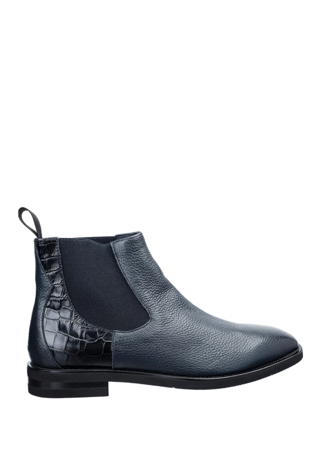 Pellettieri di Parma man men's black leather boots buy with prices and photos 158980 - photo 1