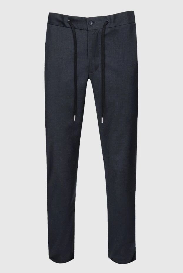 Cesare di Napoli мужские брюки из шерсти серые мужские купить с ценами и фото 158992 - фото 1