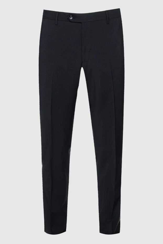 Cesare di Napoli мужские брюки из шерсти черные мужские купить с ценами и фото 158993 - фото 1